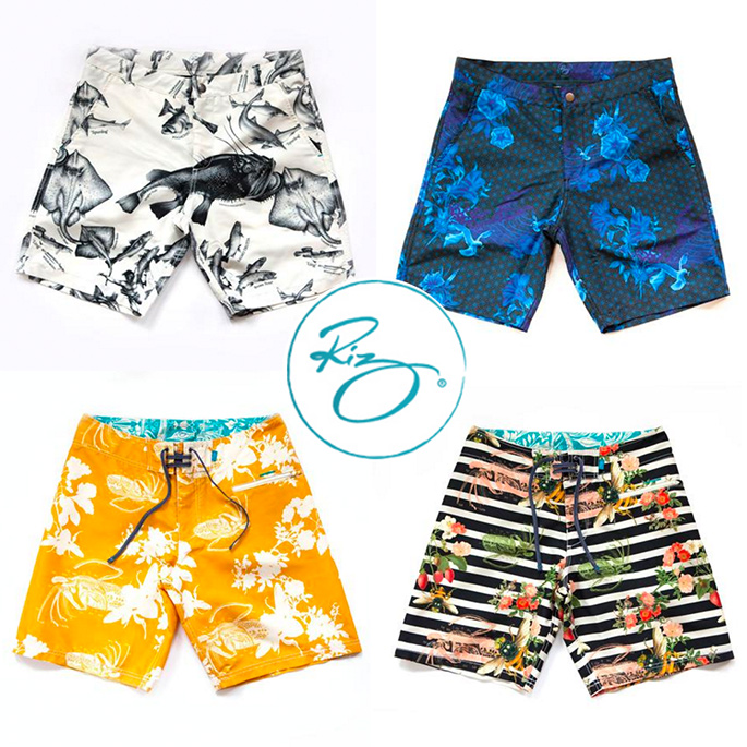 Riz Boardshorts featured on The Giving Back Society