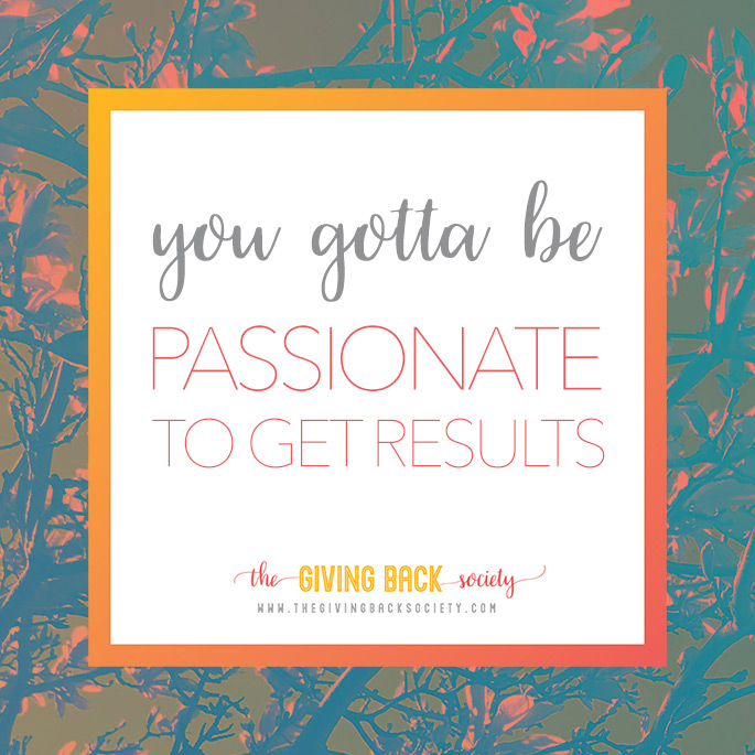 Be Passionate About Volunteering | The Giving Back Society