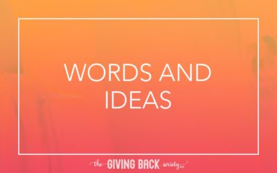 WORDS AND IDEAS