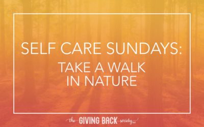 SELF CARE SUNDAYS: TAKE A WALK IN NATURE